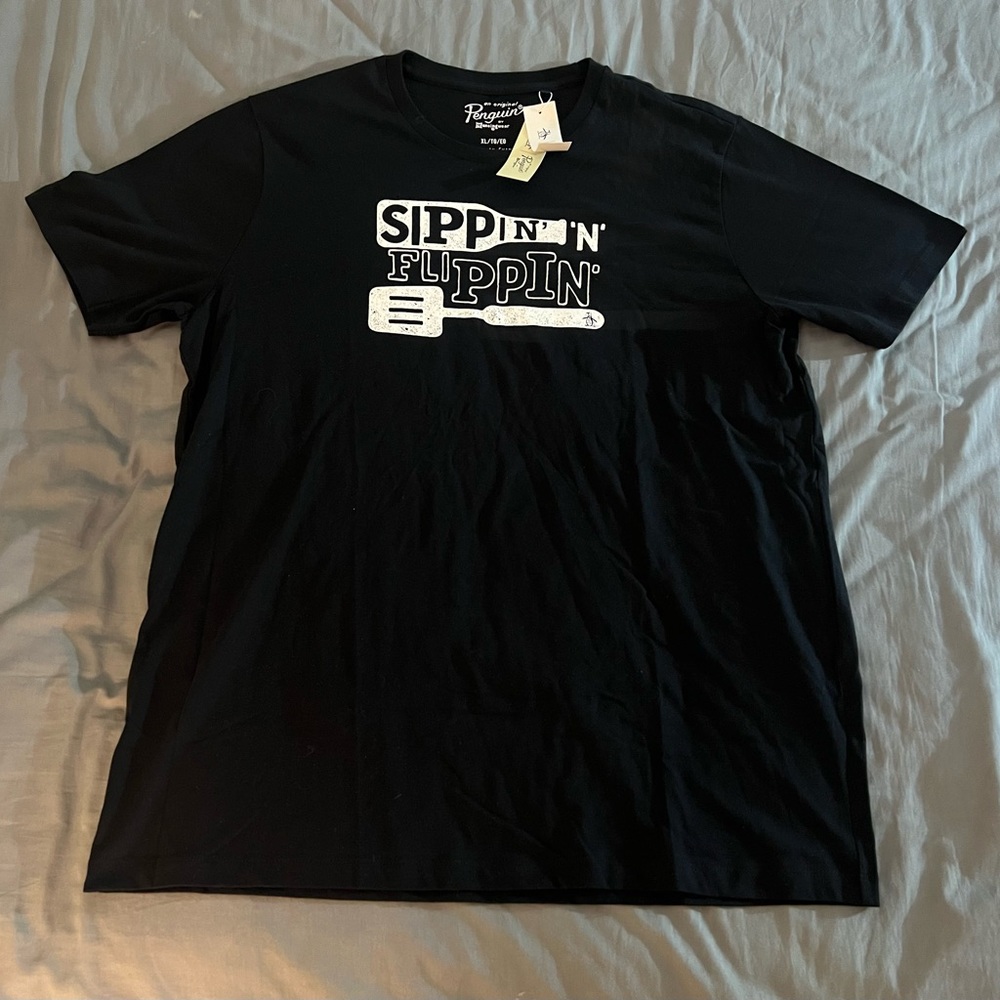 Original Penguin Sippin N Flipping t-shirt New
